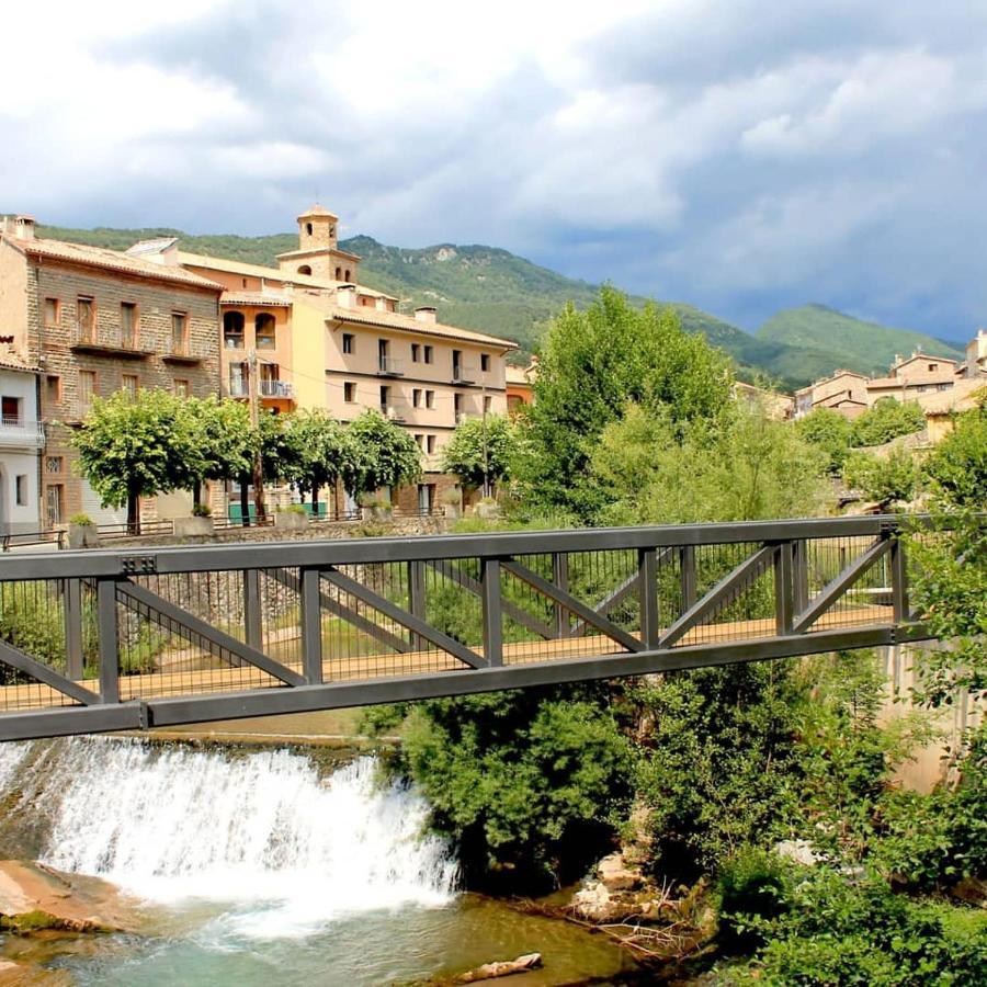 Hostal Fonda Cerdanya 라 포블라 데 리예트 외부 사진
